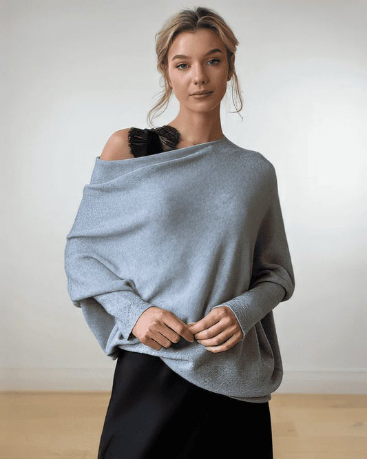 Asymmetrical Pullover One Size - Angelenita