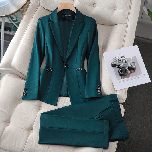 Elegant blazer & pant set - Angelenita